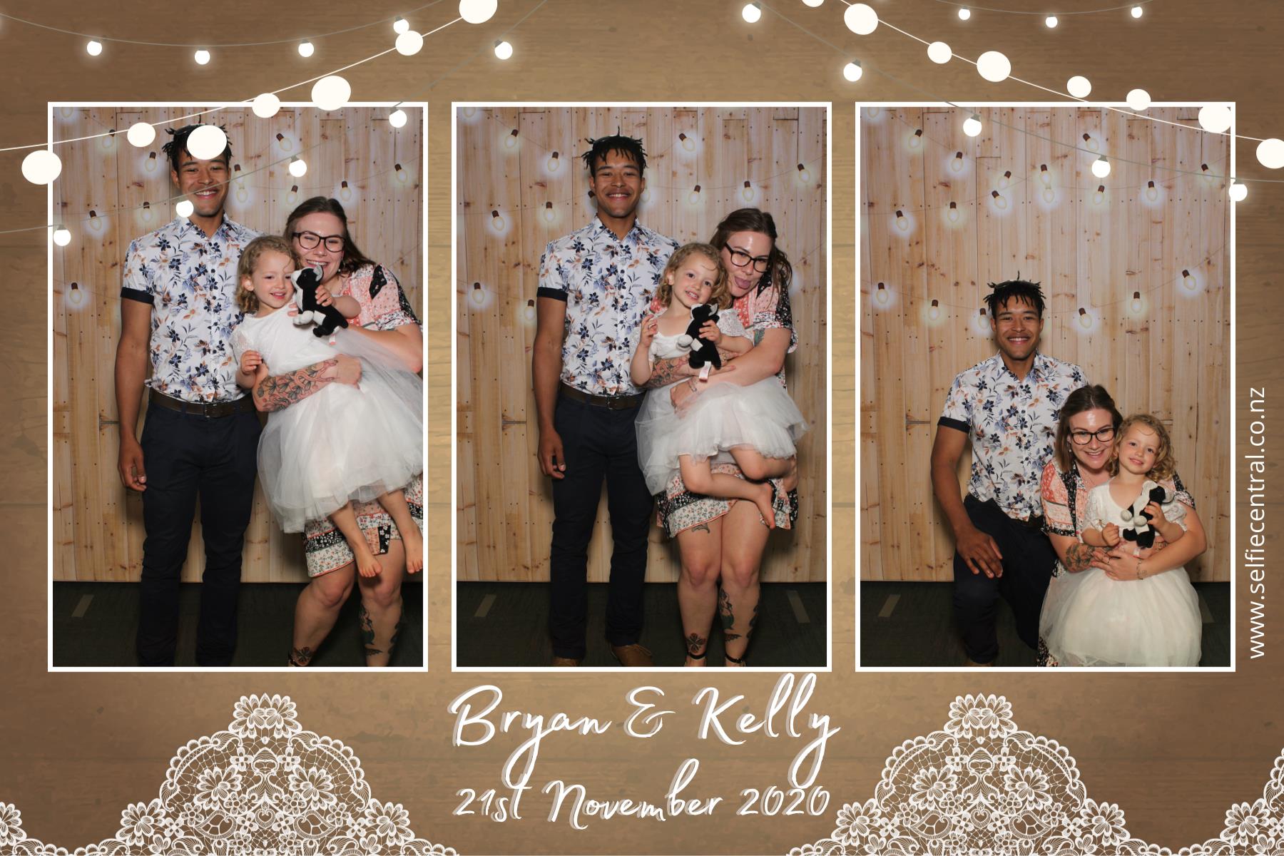 Bryan & Kelly's wedding | View more photos from the event at gallery.photobooth.co.nz/u/SelfieCentral/Bryan-Kellys-wedding